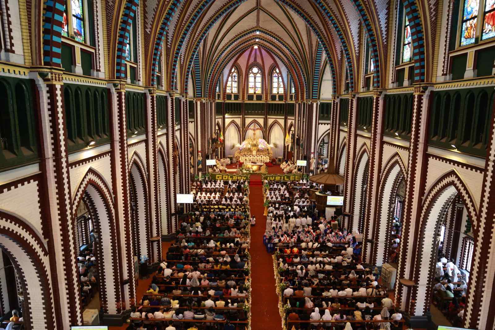 Myanmar Cardinal and Fr. Edward Sein Myint Celebrate 50 Years of ...